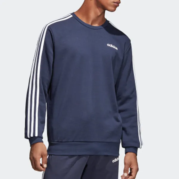 adidas Essentials 3-Stripes Sweatshirt Blue