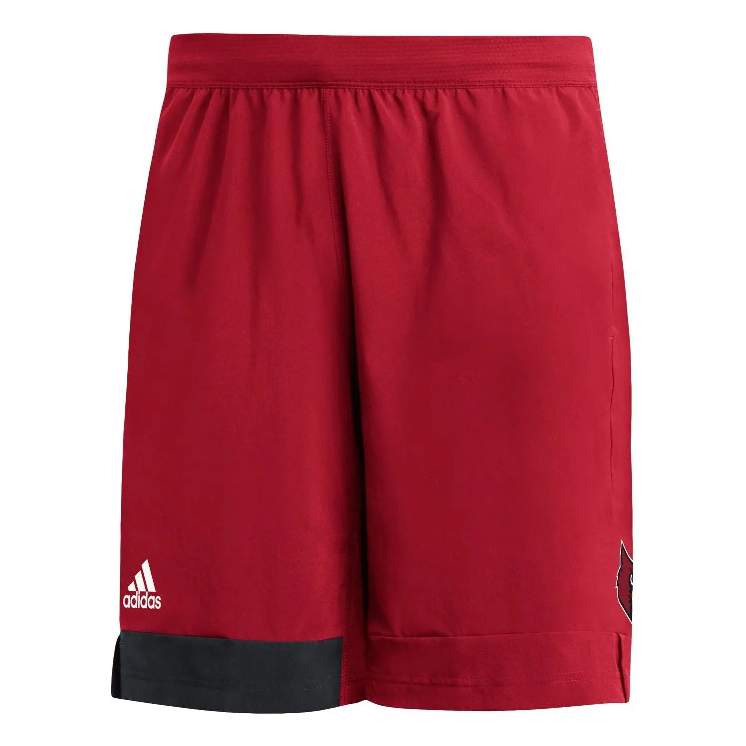 adidas Louisville Cardinals Men's Red Training Shorts