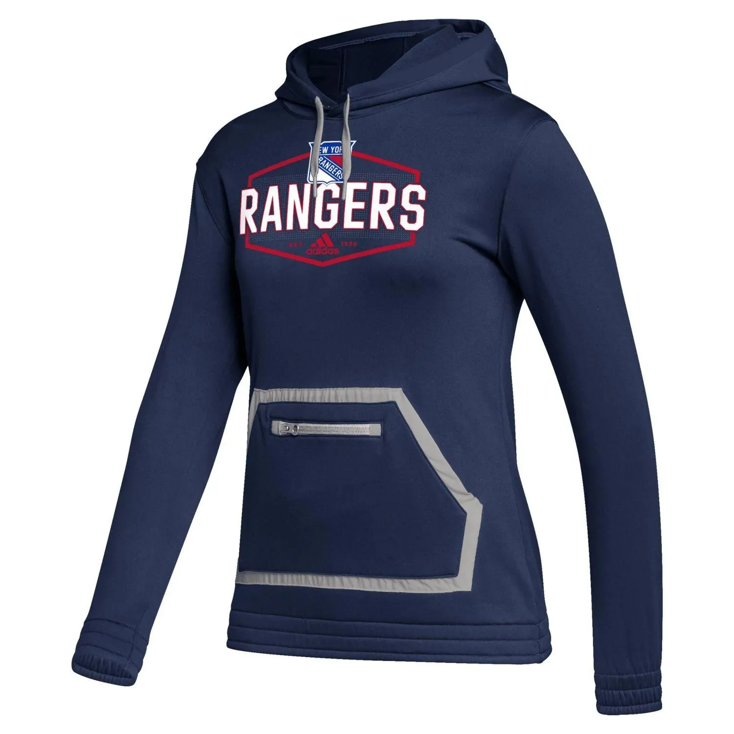 adidas Navy New York Rangers Team Issue Women's Hoodie adidas