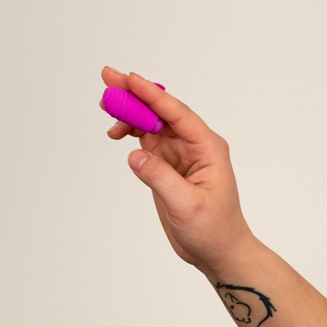 B Swish Bteased Basic Finger Vibrator Orchid