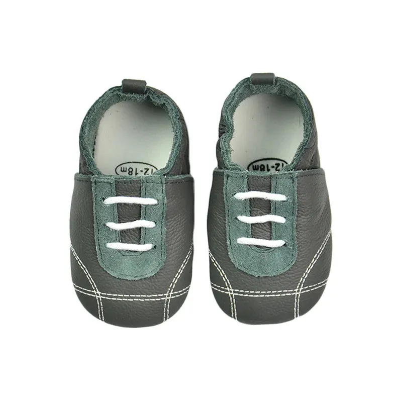 Baby Soft Cow Leather Newborn Booties for Babies Girls Infant Toddler Shoes - TGSH50685