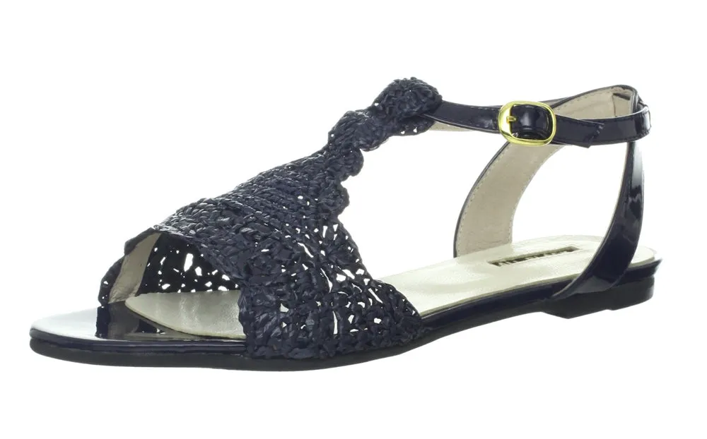 Crochet Sandal - Navy