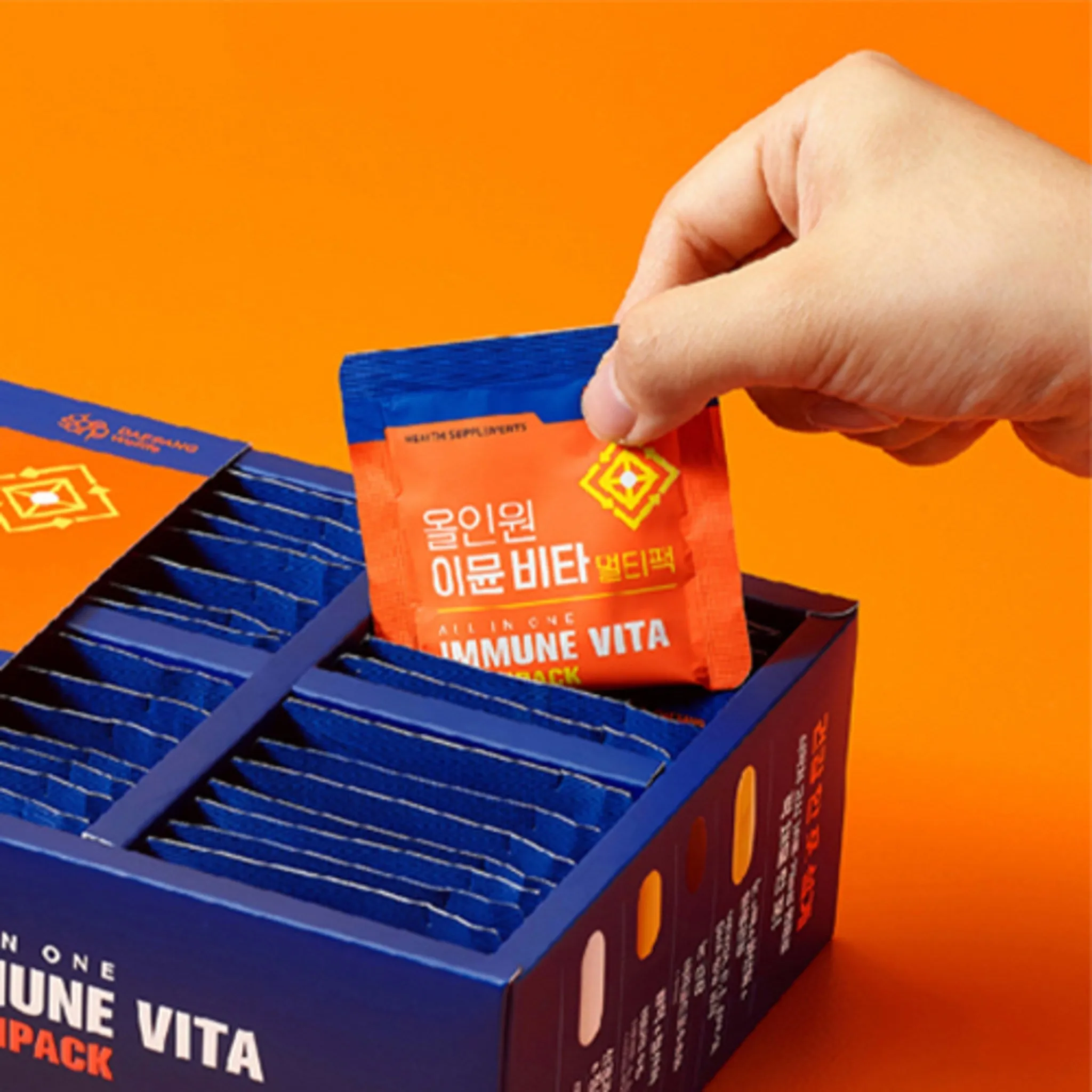 DaeSang WellLife All-in-One Immune Vita Multi Pack, 28 Servings, 1 Box - 🏆 #11 - Health/Wellness - Best of December