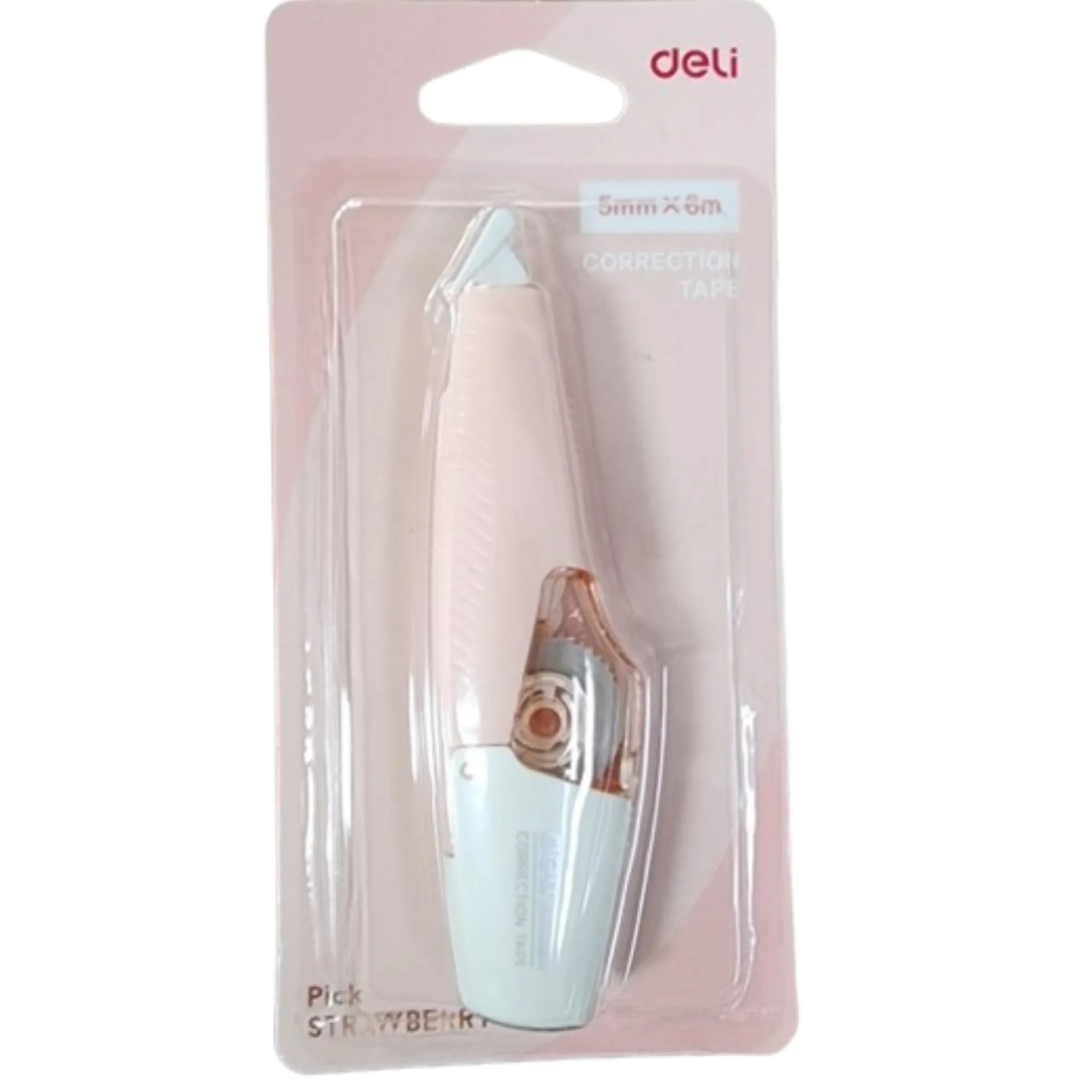 Delip Correction Tape 5mm x 6m, Macaron Pink, Set of 5 - 🏆 #62 - Office Supplies - Best of December