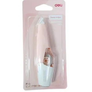 Delip Correction Tape 5mm x 6m, Macaron Pink, Set of 5 - 🏆 #62 - Office Supplies - Best of December