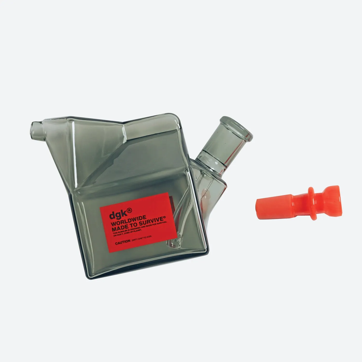 Dgk x Grav Milk Carton Bubbler