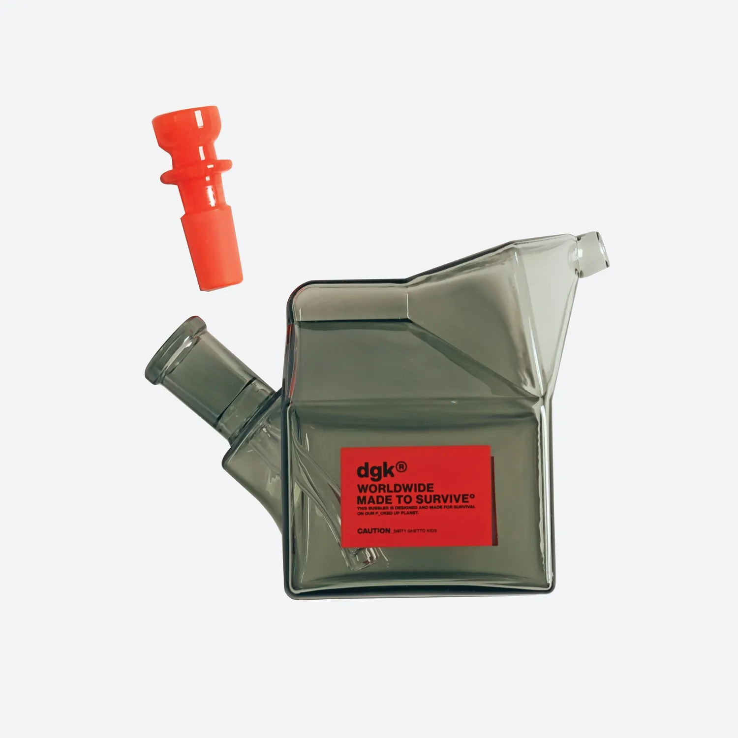 Dgk x Grav Milk Carton Bubbler