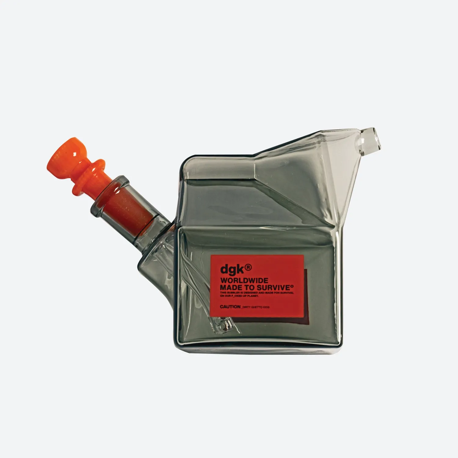 Dgk x Grav Milk Carton Bubbler