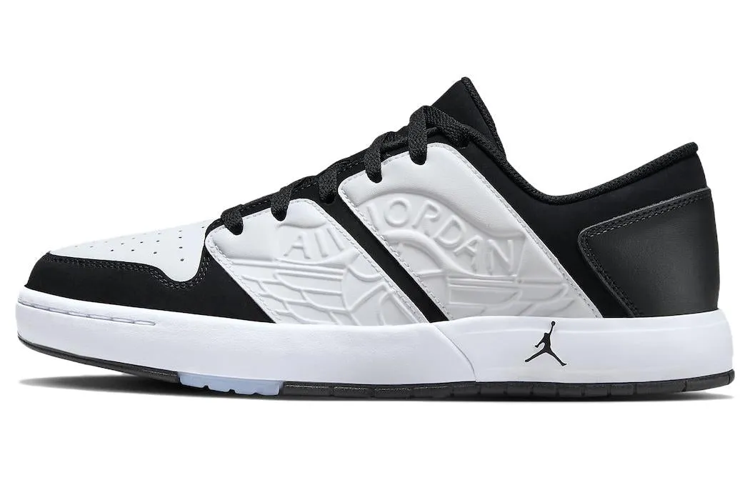 Jordan Nu Retro 1 Vintage Men's Basketball Shoes Black and White