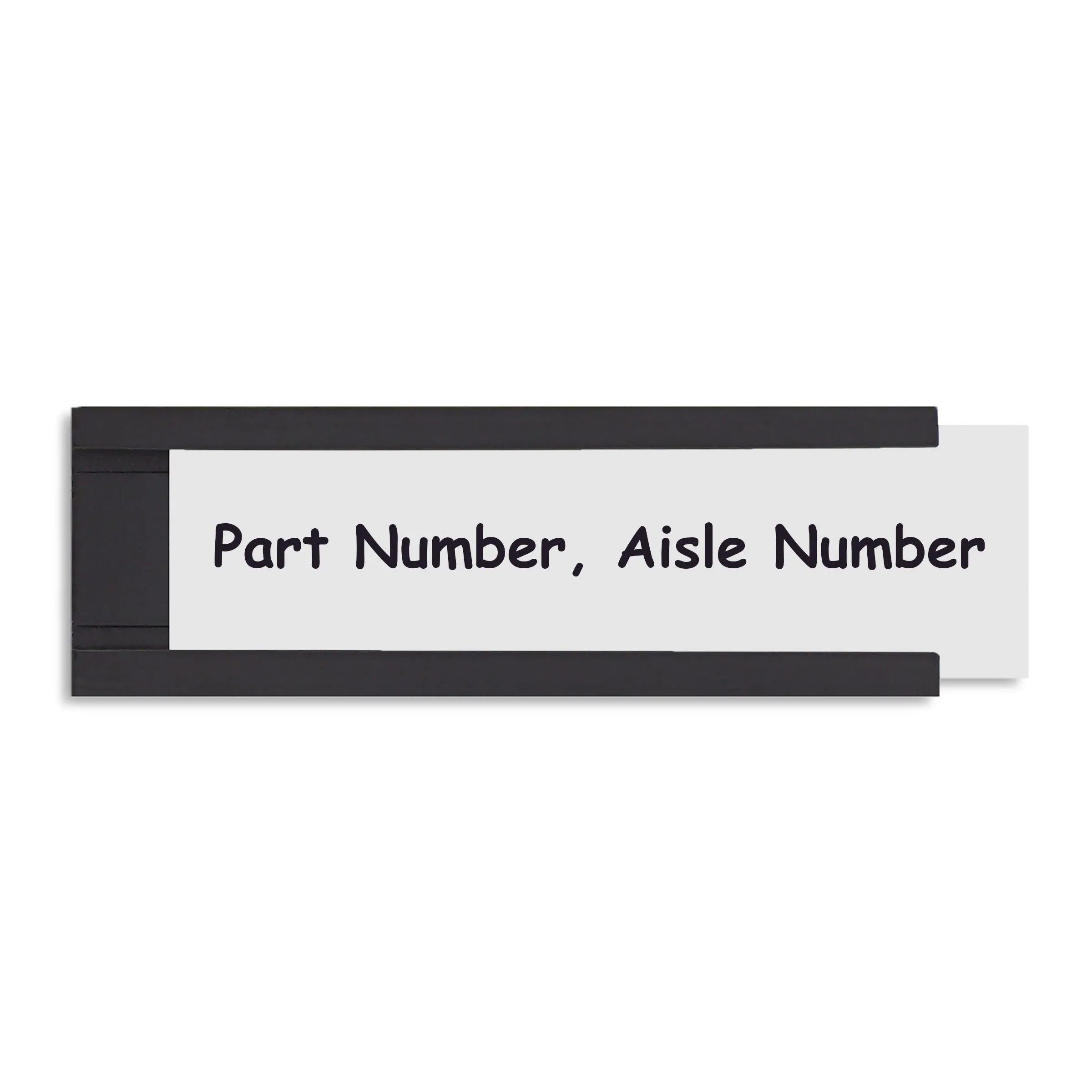 Magnetic C-Profile Labeling Kit (25 Holders, 35 Labels)