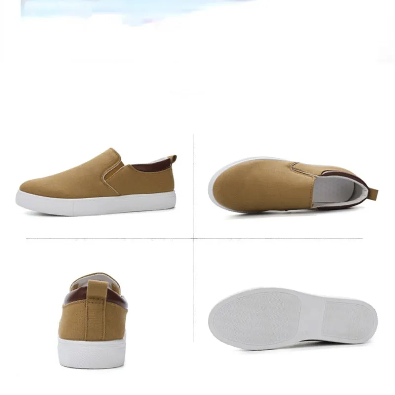 Men Canvas Shoe Casual Sneaker Comfortable Male Flats Loafers - MCS50328