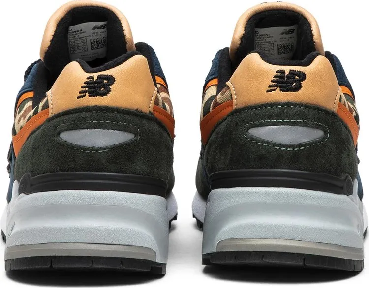New Balance 999 'Duck Camo' Sneakers, Green