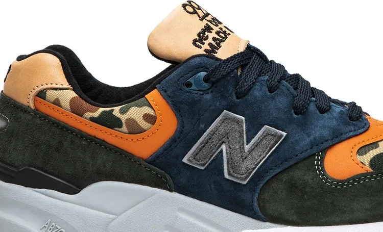 New Balance 999 'Duck Camo' Sneakers, Green