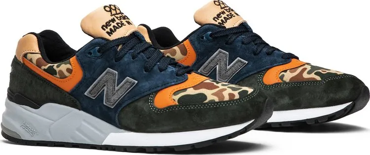 New Balance 999 'Duck Camo' Sneakers, Green