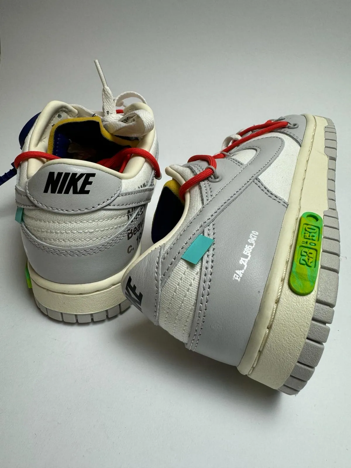 Off White x Nike Dunk Low "Lot 23"