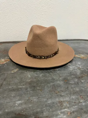 Pecan Feather Band Hat