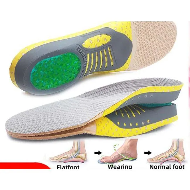 PVC Orthopaedic, Orthotics Sole Insert Pads Arch Support Pad for Heel Pain