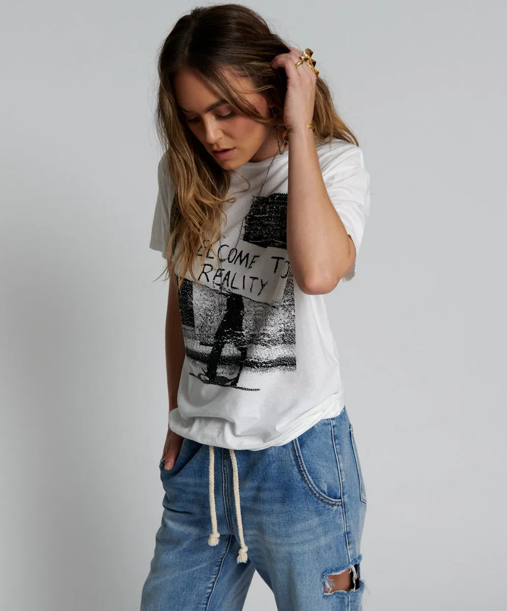 REALITY ORGANIC CREW TEE