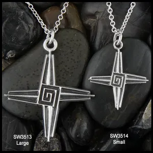 St. Brigid's Crosses in Sterling Silver