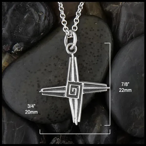St. Brigid's Crosses in Sterling Silver