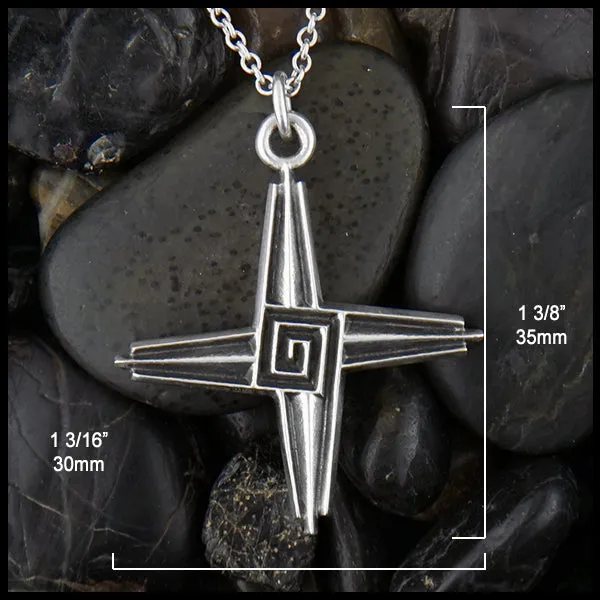 St. Brigid's Crosses in Sterling Silver