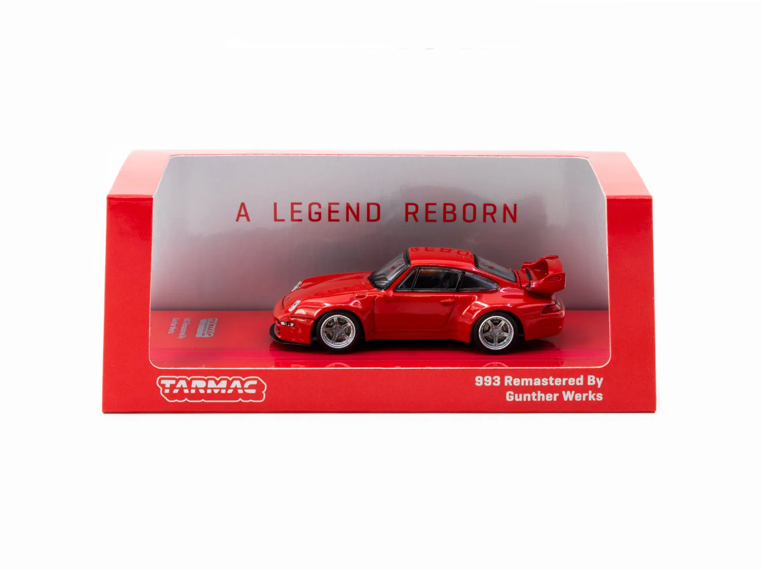 Tarmac Works 1/64 993 Remastered By Gunther Werks Red - ROAD64