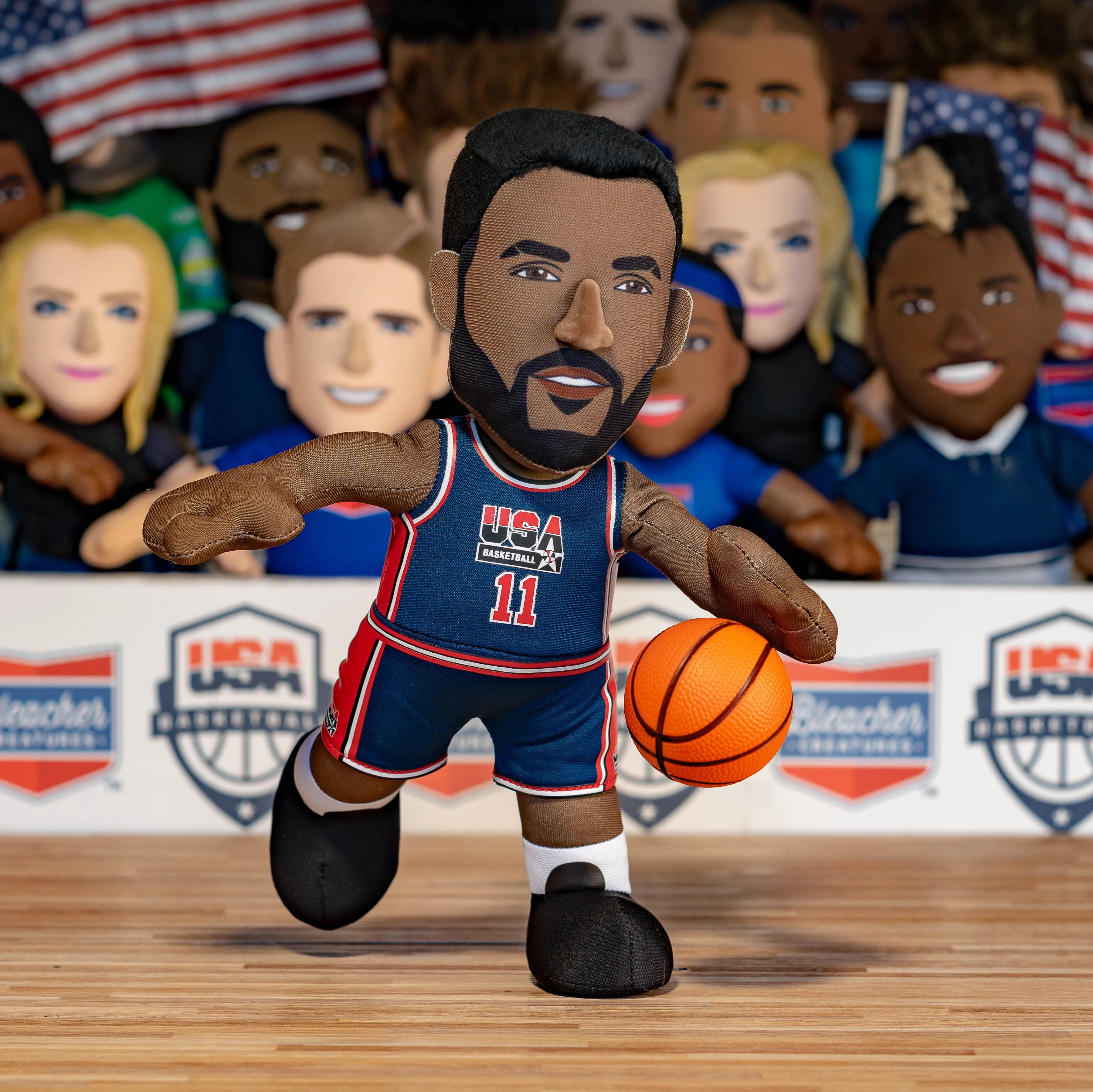 USA Basketball Karl Malone 10" Plush Figure
