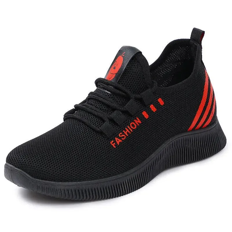 Women Running Sneakers Lace-Up Breathable Sport Shoes Lightweight Soft Walking Footwear Ladies Casual Shoes - WSA50042